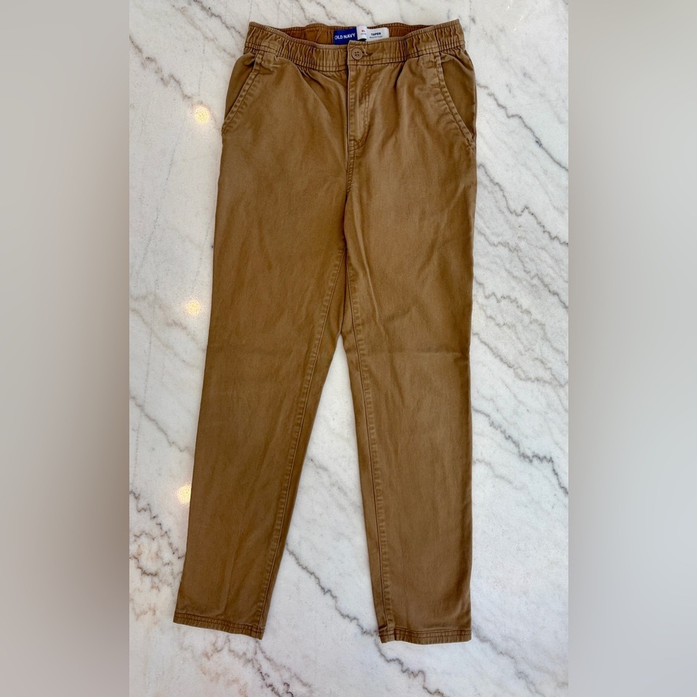 3/$15 Old Navy Tan Tapered Pants